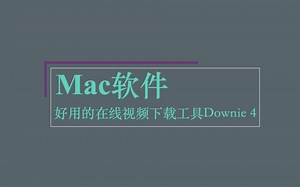 Mac软件 | 好用的在线视频下载工具Downie 4