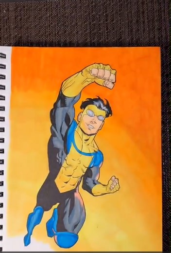 Invincible artwork – epic fan art of Mark Grayson