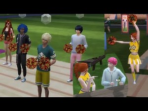 CHEERLEADING COMPETITION| The Sims 4 (Wholesome)