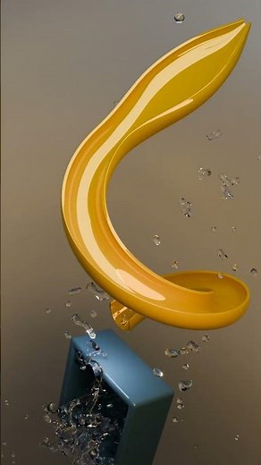 Blender Water Slide - Realistic Fluid Simulation!