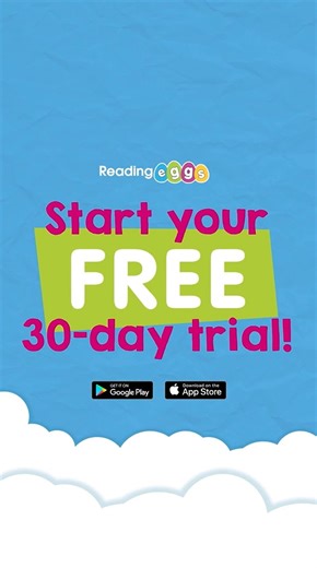 Learn to read in 30 days for FREE with Reading Eggs! Sow the seeds...