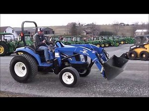 New Holland TC45A 4x4 Tractor with Loader, Local Trade, Good Condition!