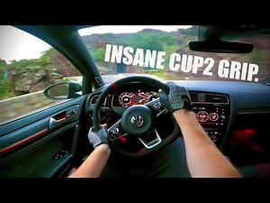 VW Golf GTI TCR | RAW POV Mountain Drive INSANE GRIP