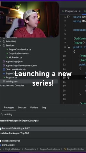 A NuGet Package that does NOTHING - software engineering