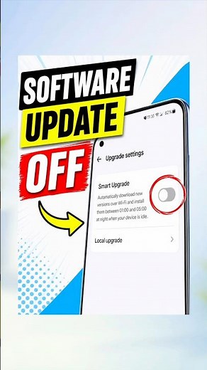 How to Turn Off Auto Software Update 🔥 | Mobile Automatic Software Update Kaise Band Kare 🚫