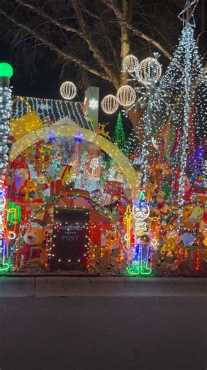 Finally saw THE Christmas House in Jtown! The house also has donation bins to collect toys for the Kids Cancer Alliance. Details posted in comments. | Fallon Glick