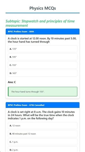 Stopwatch and principles of time measurement