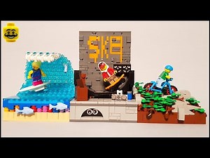 LEGO Kinetic Sculpture Summer Sports