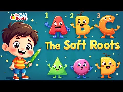 Preschool Learning activities for 3 year olds at home | Learn ABC Phonics Shapes Numbers Colors 🌈