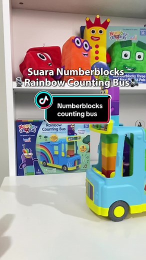 Numberblocks Rainbow Counting Bus Frasa dan Lagu Terbaru