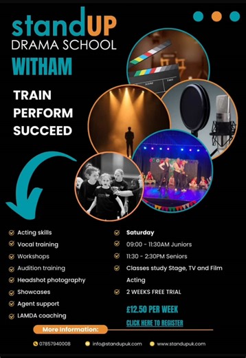Lights. Camera. Confidence. 🎬 Our TV & Film classes are designed with tailored training for every age and stage, helping kids build on-camera skills, creativity, and confidence in a supportive environment. ✨ #join us today and watch your child shine. #dramaschool #film #tv #stage
