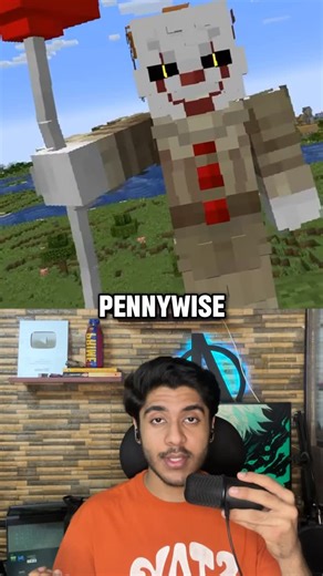 Dexev on Instagram: "Pennywise in Minecraft!😱"