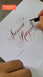 20K views · 337 reactions | Flourishing || Copperplate calligraphy | Sifatullah Writing Academy | Facebook