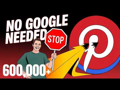 How I Drove 600,000+ Website Visits From Pinterest Without Google Traffic