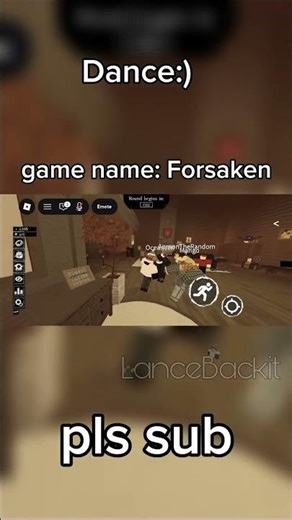 #forsaken #roblox #dance emote:rambunctious