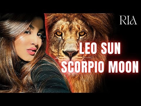 leo sun scorpio moon explained by an astrologer #scorpiomoon #leosunscorpiomoon