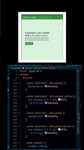Building a website using html CSS and JS | JavaScript Projects