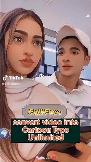 Convert Video into Cartoon Full Free #CartoonVideo #VitaApp #FreeAI