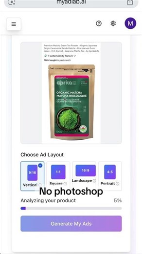 Making an ad for a product without Canva is easier than you think. #ecommerce #shopify