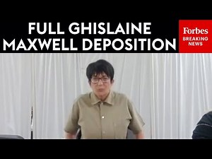 BREAKING NEWS: Ghislaine Maxwell Deposition To House Oversight Committee On Epstein Probe Released