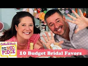10 DIY Budget Bridal Wedding Favors