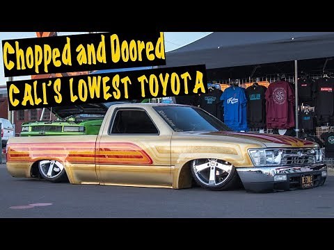 Chopped and Doored Toyota Mini Truck