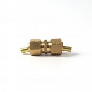 [Hot Item] Brass Copper Ferrule Tube Fitting Flare PVC Pipe Union Coupling