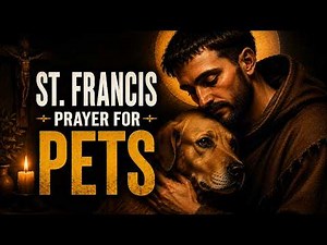 St. Francis Prayer for Pets | Gregorian Chant for Healing & Peace