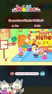 Pikachu Wolfoo is coming~ #wolfoo #laughwithWolfoo #cartoonforkids #educational #WolfooAFriendForEveryFamily #pikachu | Wolfoo Kids Cartoon