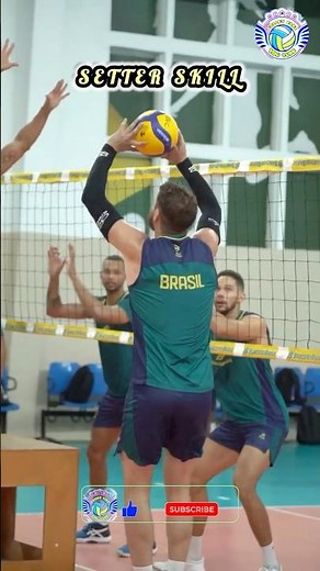Perfect setter skill ✅ #volleyballsettingdrills