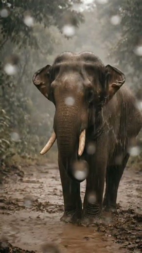 Climatic view of Elephant 🐘 #animals #elephant