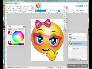 Eraser Tool in Paint net and Layers
