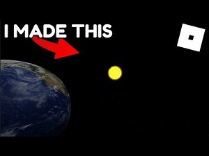 I made the solar system in Roblox…