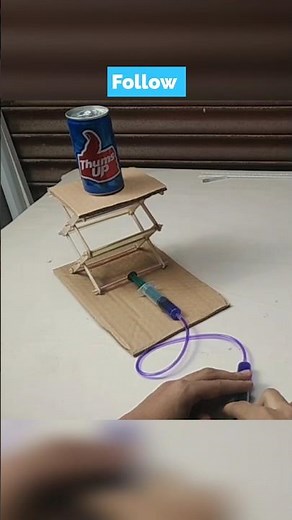 Hydraulic Lift #experiment #arduino #electronicproject