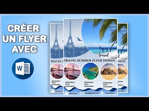 How to make a flyer with Word quickly | Tutorial: How to create a flyer ?