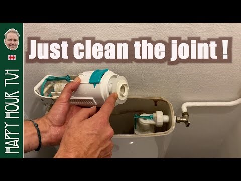 Repair a toilet leaking from inside 3