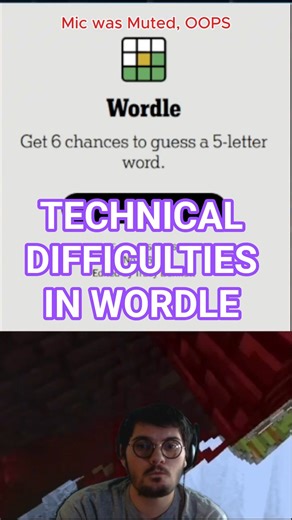 TECHNICAL DIFFICULTIES in Wordle #23 #nytgames #wordle #discord