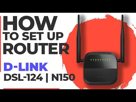 ✅ How to Setup D-LINK DSL-124 | How to Set Up D-Link N150 DSL-124 WiFi Router