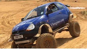 Add together a rolled Discovery 1, a slightly used ford KA, a 4.6 litre Rover V8 engine and four and a half years and you get...the DisKAvery. Those of you who have been following us for a while will no doubt have seen the build in progress, and it's time for the first shakedown test at the last ever East Anglian Off Road Show at Bircham Newton. It's safe to say Ian has built quite a monster. | Rpi Engineering