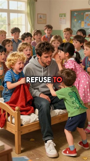 Trying to Sleep in a Kindergarten Classroom During Naptime Challenge