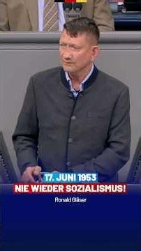 No More Socialism! - Ronald Gläser on June 17, 1953 - AfD Parliamentary Group in the Bundestag