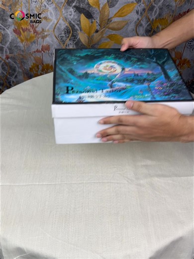Having a premium experience from the very first moment! ✨ The unboxing itself feels luxurious every detail, every touch screams quality and elegance. 💼💖 Because true style begins the moment you open the box! 🎁 | Cosmic Bags