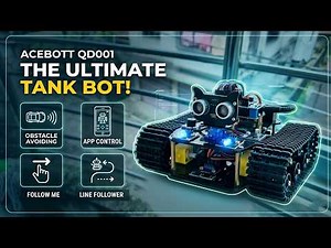 This ESP32 Robot Car Can Do EVERYTHING — ACEBOTT QD001 Review
