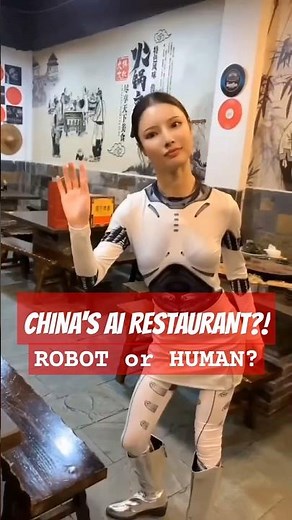 CHINA's shocking AI Restaurant, Really?!