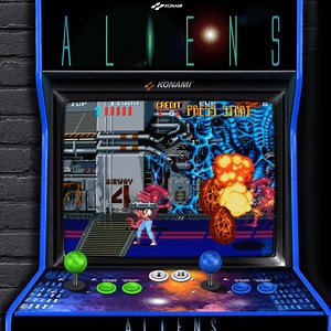 I loved this game - it's fast, tough and requires fast thinking and even faster reactions to survive. And the graphics are simply brilliant, with some truly disgusting aliens to splatter! Play it! CVG #aliens #konami #arcade #arcadegames #retrogaming #nostalgia | Classic Replay