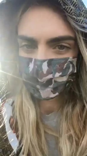 Live with Cara Delevingne - Runway Singing Session