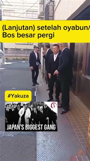 Anggota Yakuza Saling Aisatsu Setelah Bos Besar Pergi #yakuza