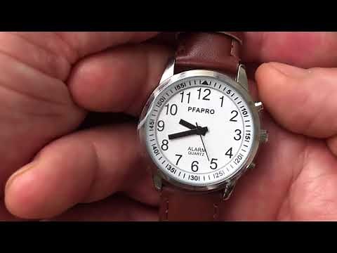 Présentation de la montre tactile TOUCH pour déficient visuel