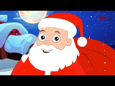 Santa Claus Down the chimney | Christmas Songs For Kids | Jingle Bells Song