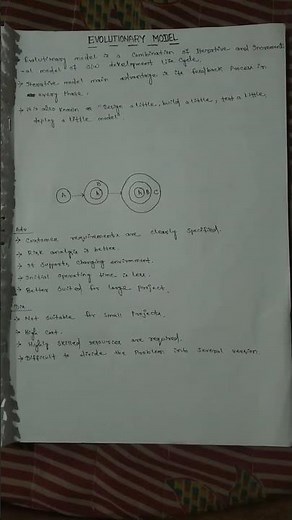 evolutionary model in software engineering